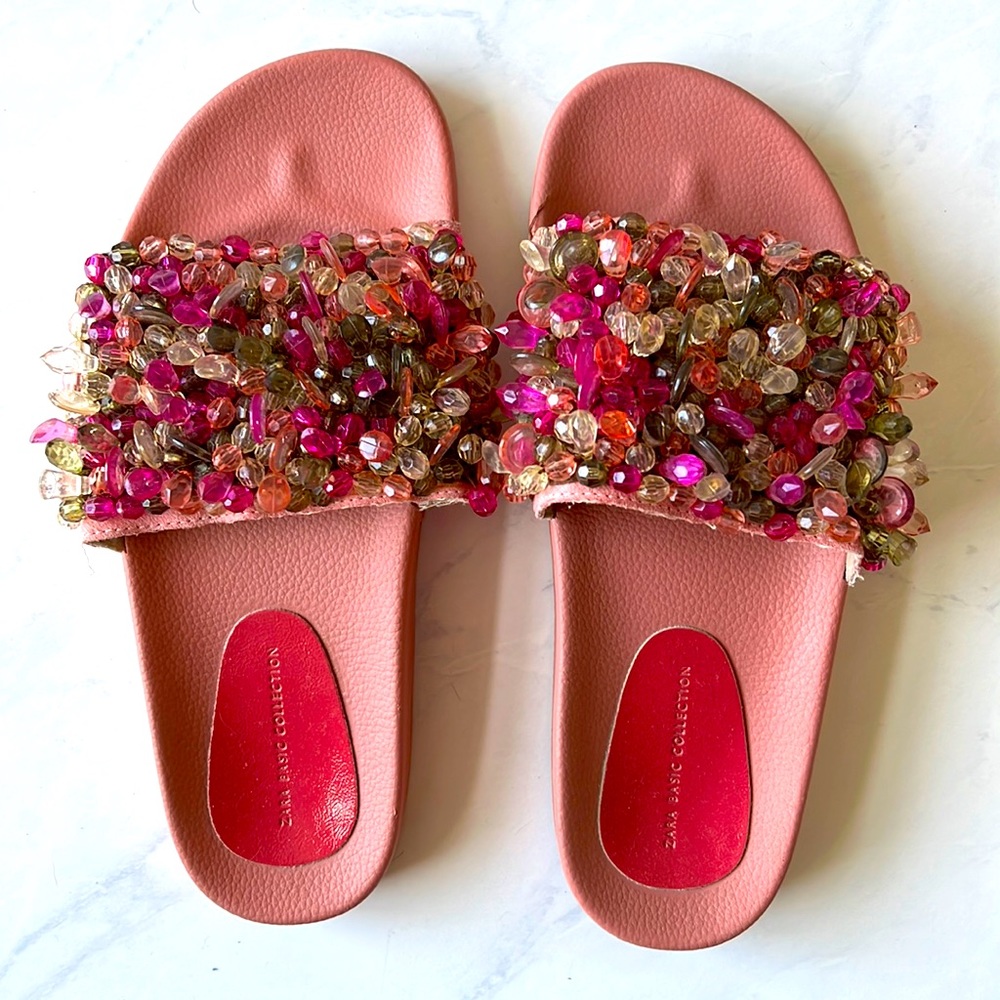 Zara slide sandals